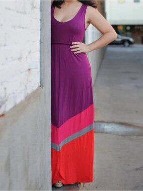 long gray maxi dress Long Sleeve Turtleneck Dress Maxi